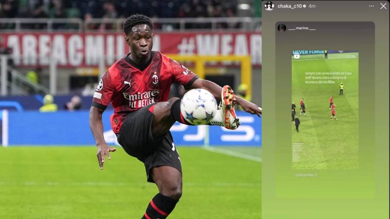 Bufera su Traoré del Milan: condivide una storia su Instagram ma non legge cosa c'è scritto