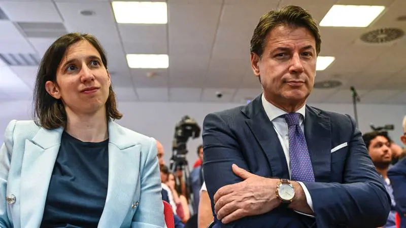 Sondaggi e deputati morosi, guai per Schlein e Conte