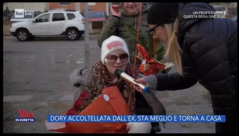 Screen "La vita in diretta"