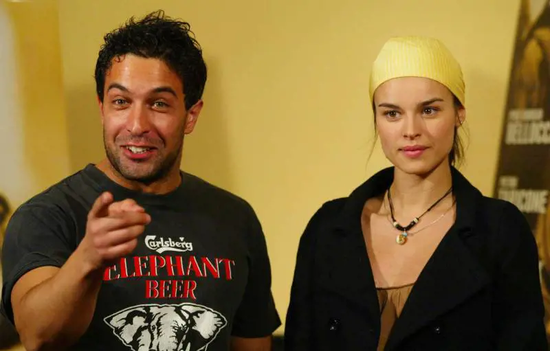 Pietro Taricone e Kasia Smutniak insieme a un evento (2006)