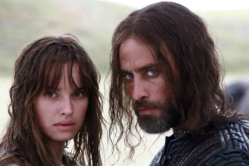 Kasia Smutniak e Raz Degan in "Barbarossa". L'attore fu la causa della crisi tra Taricone e la compagna (2008)
