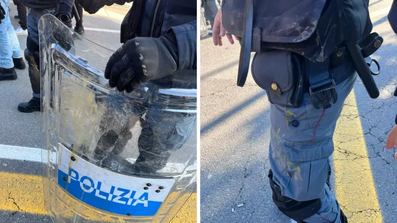 Scontri con la polizia al corteo, le femministe: "È violenza sessuale"