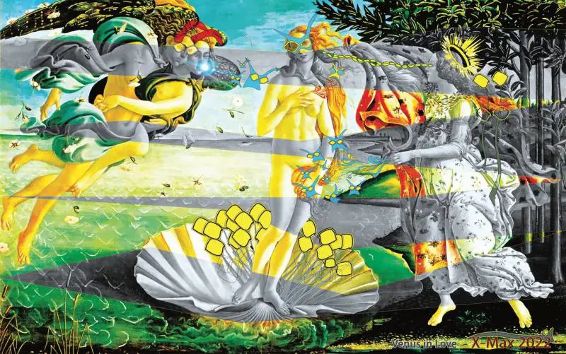 L’artista che dipinge le sue allucinazioni