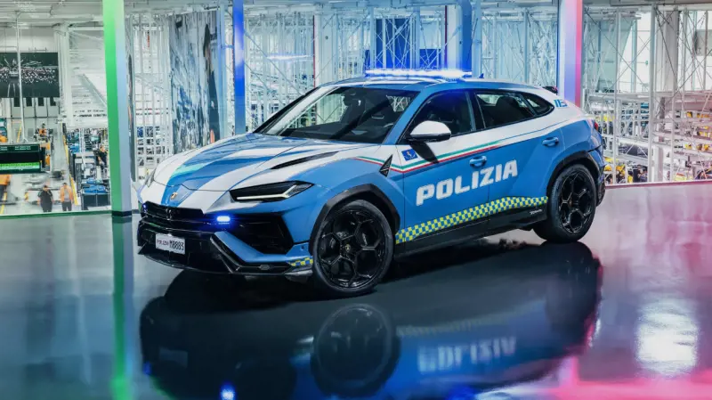 Per la Polizia di Stato arriva anche la Lamborghini Urus Performante