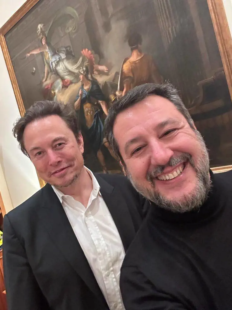 "La sinistra non mi fermerà". Salvini ringrazia Musk per il sostegno