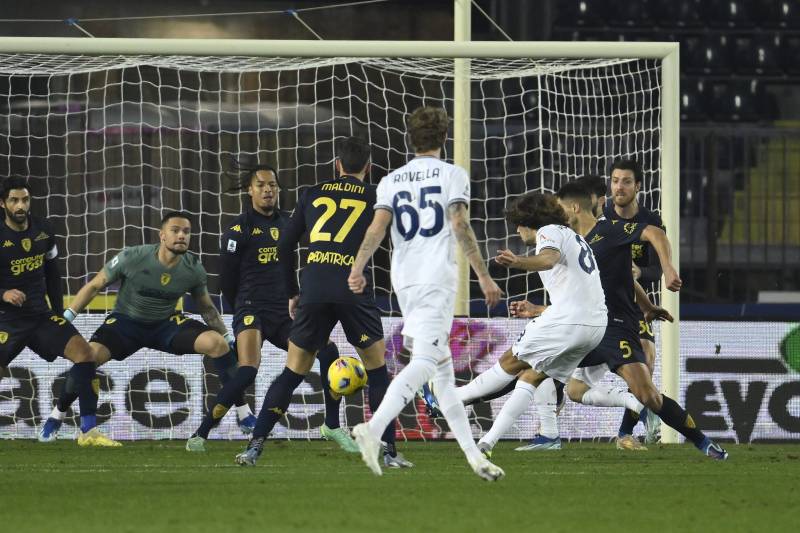 Guendouzi gol Empoli Lazio