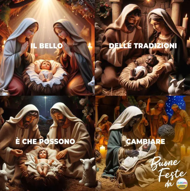 “Non sono disponibile per la Madonna lesbica”. Gli auguri di Più Europa agitano il partito