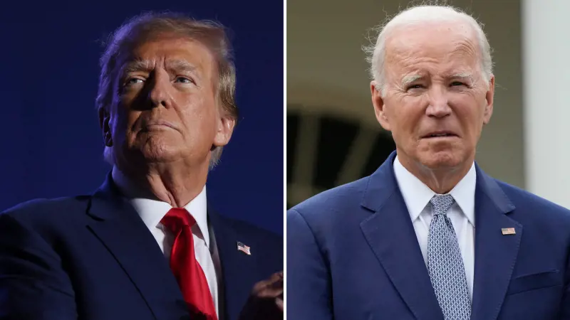 Biden-Trump, guerra di soldi (e insulti)