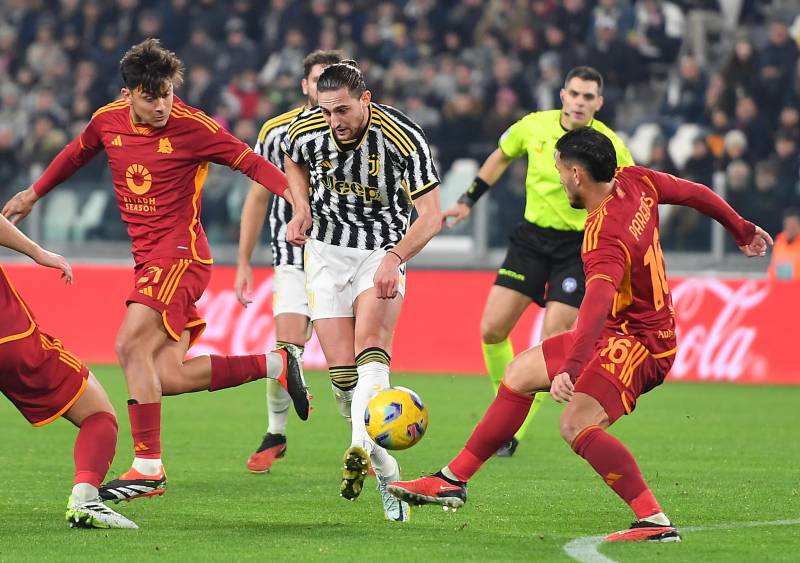 Rabiot Dybala Juventus Roma
