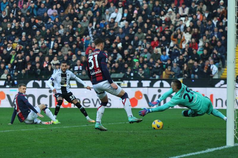 Pereyra gol Udinese Bologna