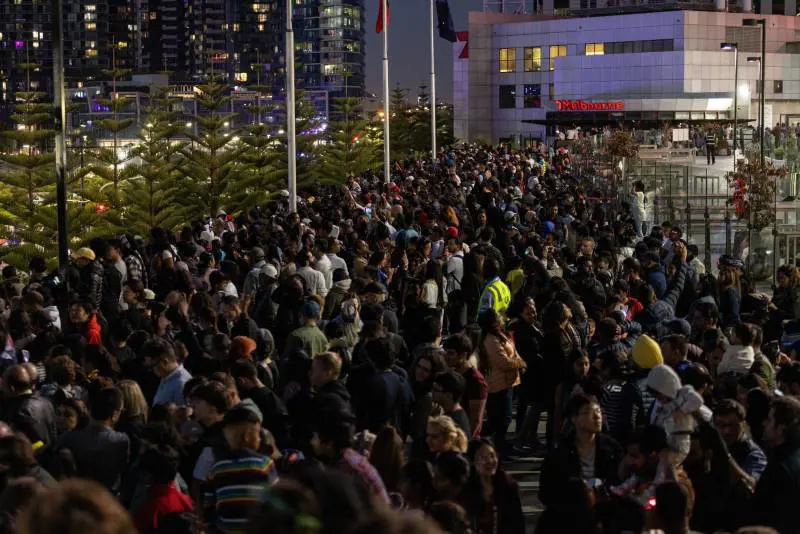 Festeggiamenti a Melbourne