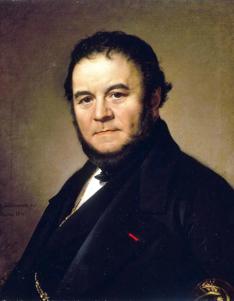 Stendhal incantato da Roma