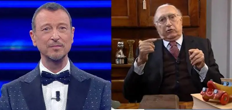 Baudo punzecchia Amadeus: "Io ne ho fatti 13 di Sanremo…"