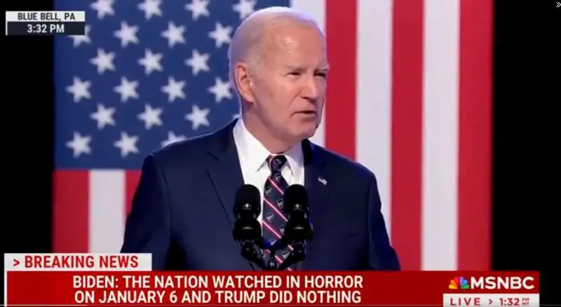 Biden all'attacco: "Trump è pronto a sacrificare la democrazia"