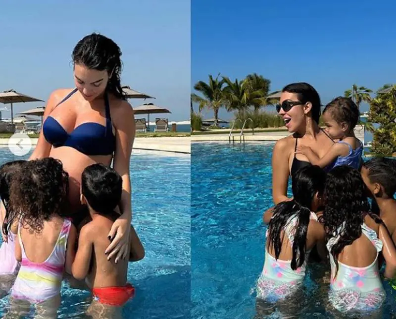 Georgina e Cristiano Ronaldo aspettano un figlio? Le foto che infiammano il web