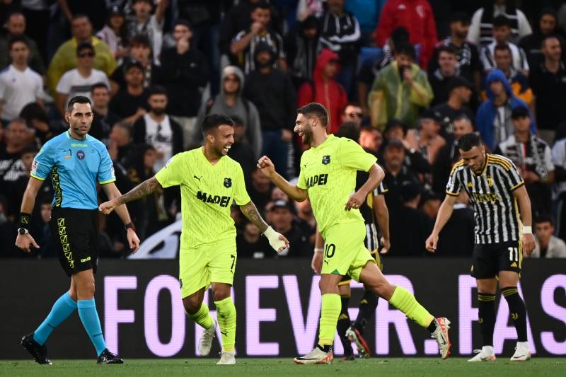 Berardi gol Sassuolo Juventus