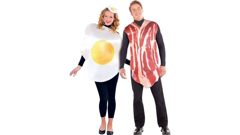 Amscan International costumi per coppia uova e pancetta