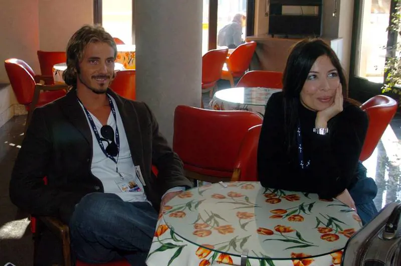 Selvaggia Lucarelli e Laerte Pappalardo a Sarnemo (2004)