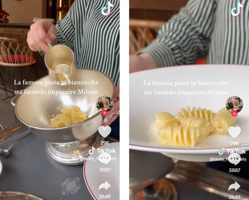 La pasta in bianco fa impazzire Milano. Il costo? 26 euro. Ed è polemica