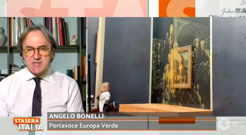 screen da Stasera Italia / Rete4