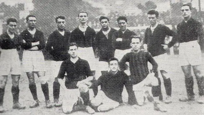 Un giorno da tifoso del Milan di 100 anni fa 