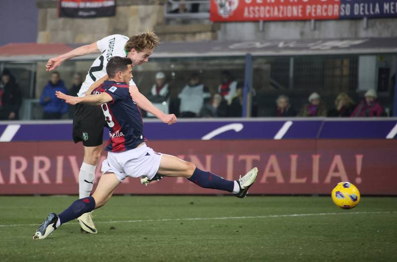 Thorstvedt gol Bologna Sassuolo