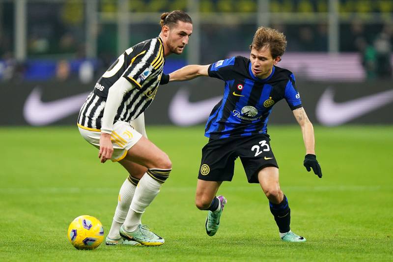 Barella Rabiot Inter Juventus