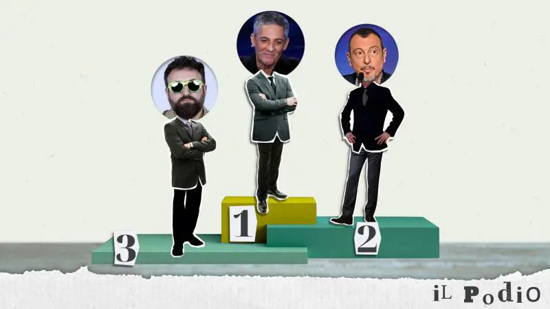 D'Amico il politico, Amadeus antifa, il papero Fiorello: ecco il podio dei peggiori (di Sanremo)