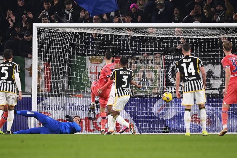 Giannetti gol Juventus Udinese