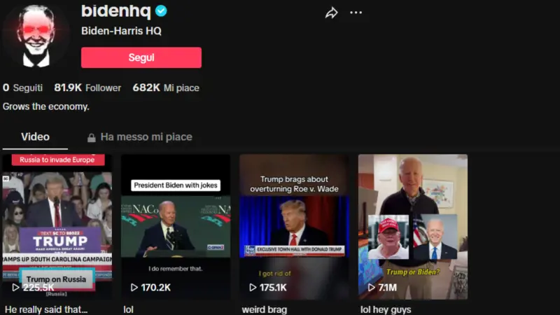 Joe Biden alla conquista di TikTok: perché è un rischio per la sicurezza Usa