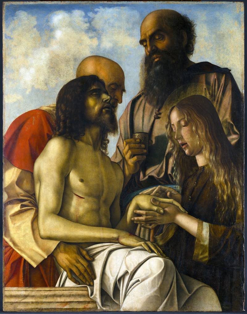Il Cristo del Bellini dialoga con gli artisti del nostro tempo