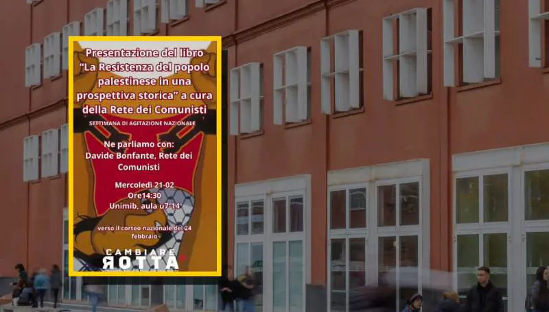 In Bicocca i collettivi rossi giustificano gli orrori di Hamas