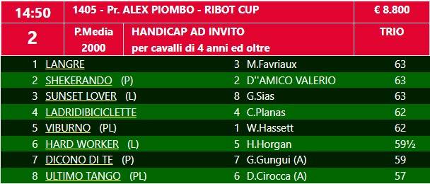 Ribot cup 2 2024