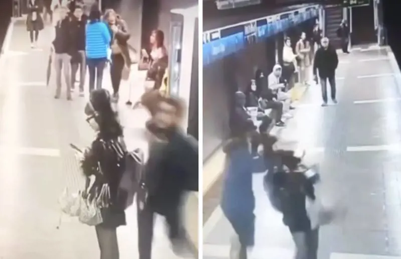 Manate e i pugni: la furia dell'immigrato a Barcellona | Il video choc