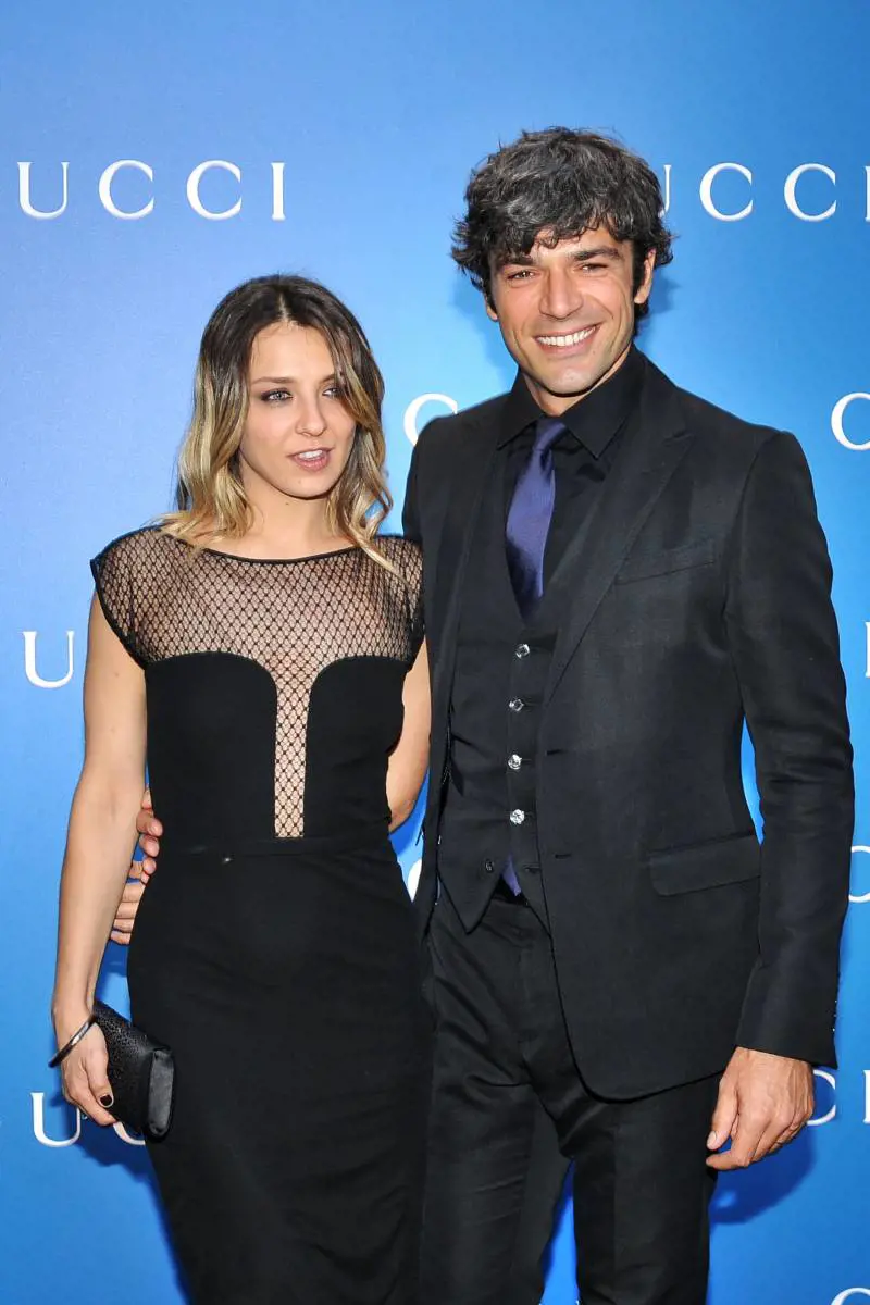Luca Argentero e Myriam Catania a Milano al Party Gucci (2013)