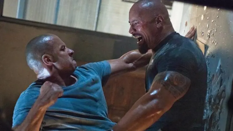 Fast and furious 8, l’attacco di Dwayne Johnson contro Vin Diesel