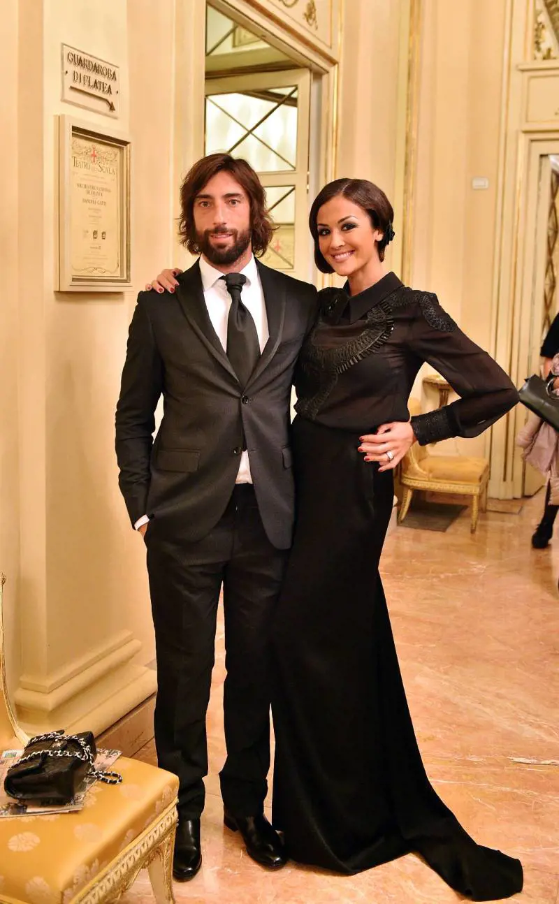 Vittorio Brumotti e Giorgia Palmas al teatro della Scala a Milano (2014)