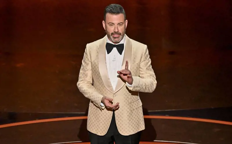 Il presentatore degli Oscar Jimmy Kimmel
