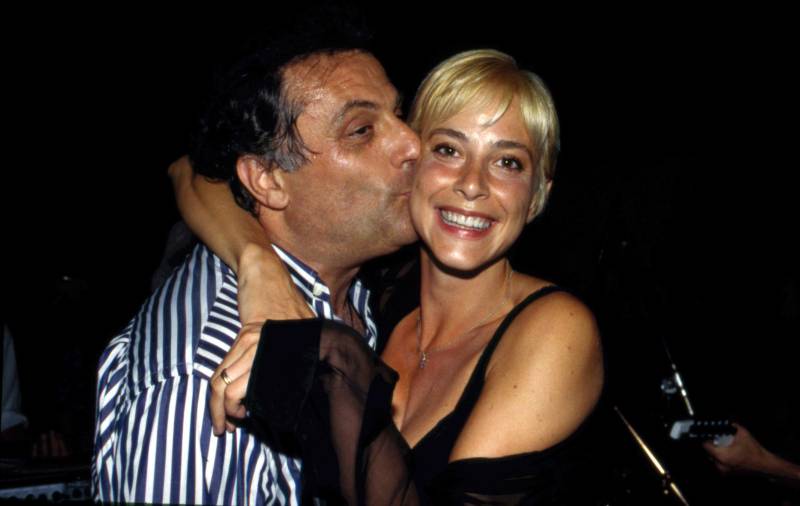 Andrea Roncato e Stefania Orlando nel 1993