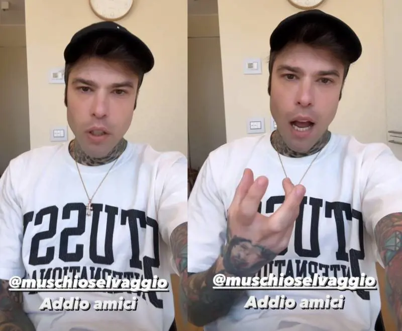 "Io e Marra ci leviamo dai...". Fedez lascia Muschio Selvaggio a Luis Sal