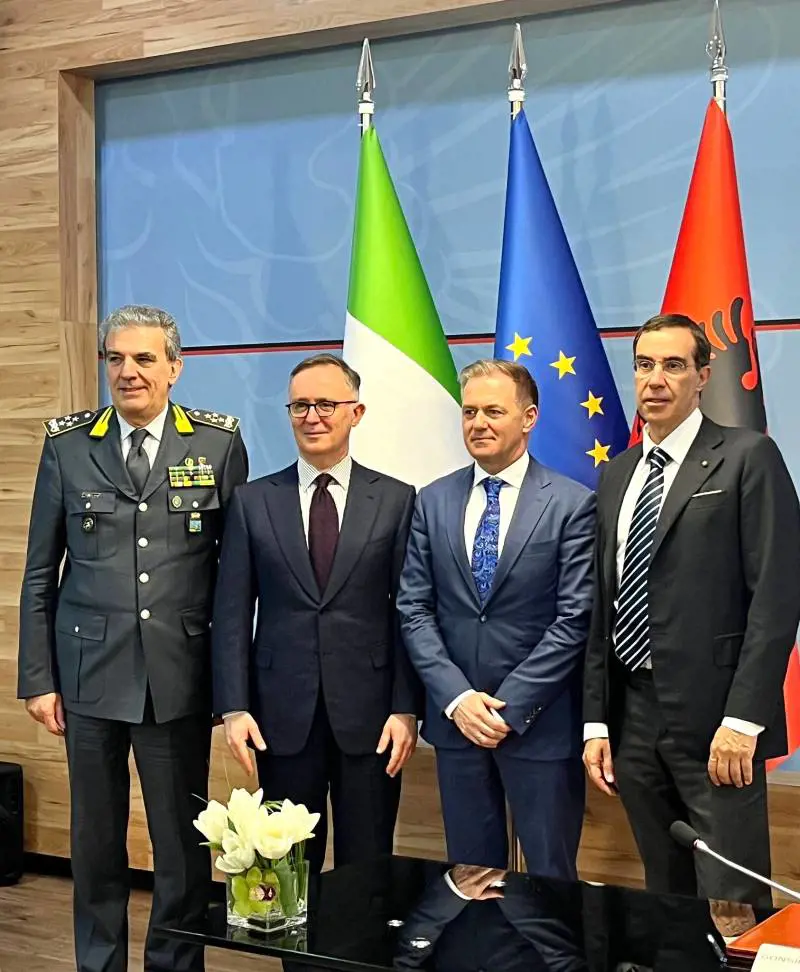 Commissione italo-albanese contro le infrazioni doganali: firmato il patto con la Guardia di finanza