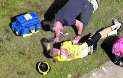 Vingegaard, caduta choc: ciclismo da paura