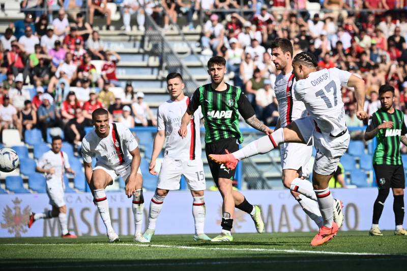 Okafor gol Sassuolo Milan
