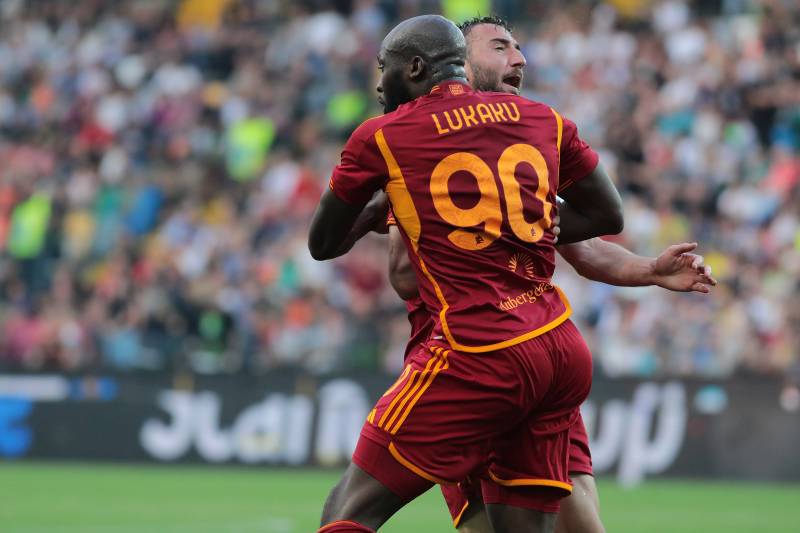 Lukaku gol Udinese Roma