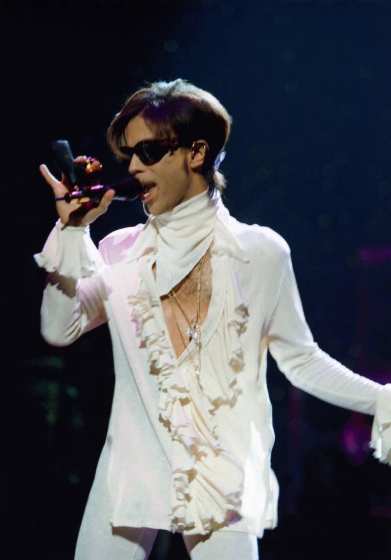 Prince in concerto al Madison Square Garden a New York (1998)