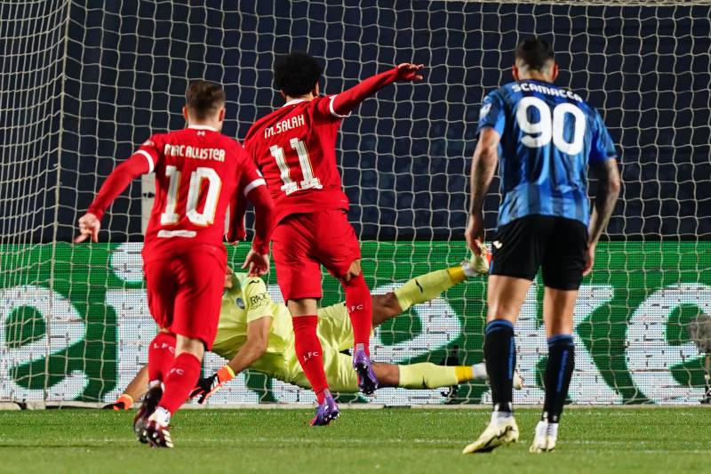 Atalanta - Liverpool 0-1: la sblocca Salah su rigore - DIRETTA