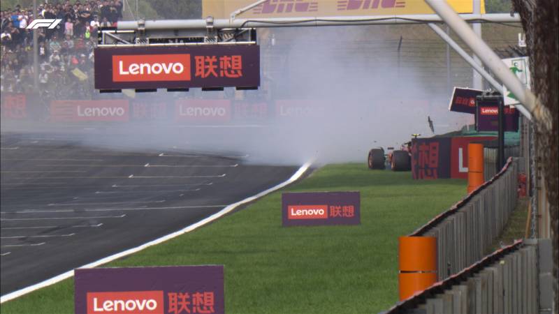 F1 Cina incidente Sainz