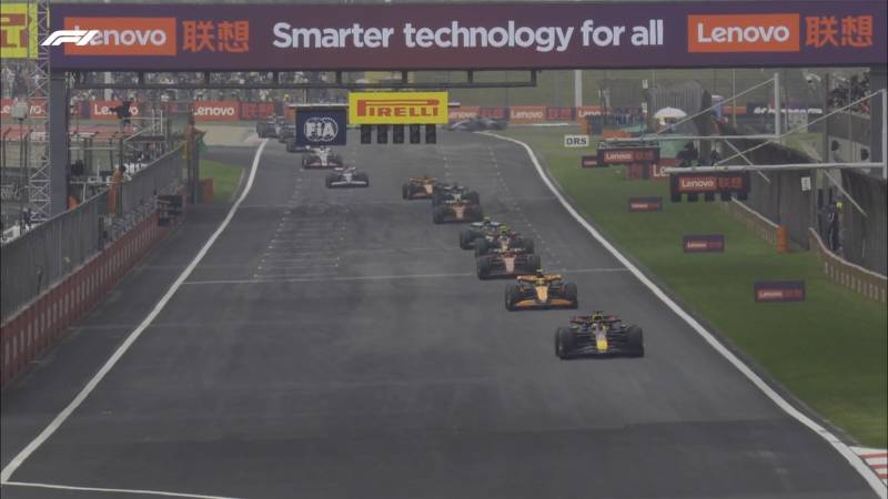 F1 GP Cina safety car rientro