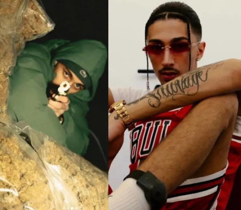 Le foto con la pistola e il braccialetto elettronico. Ecco perché il rapper Baby Gang è tornato in carcere