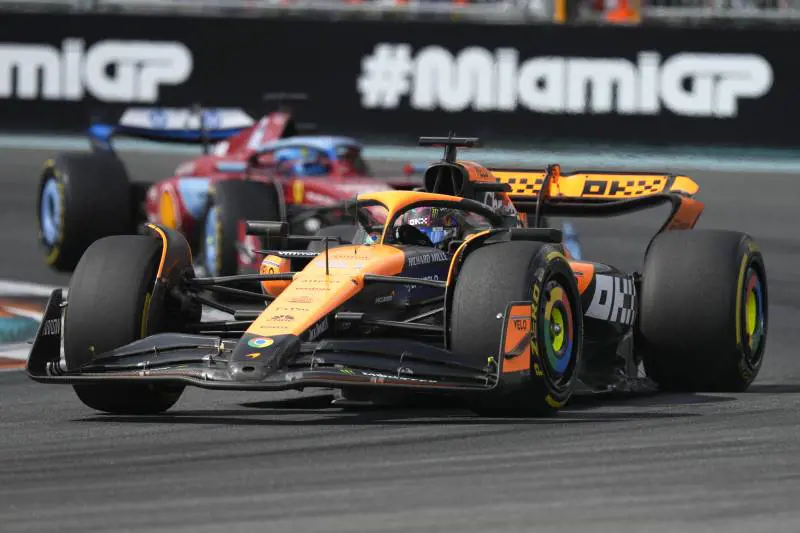 F1, sorpresa a Miami. Vince Norris davanti a Verstappen e Leclerc